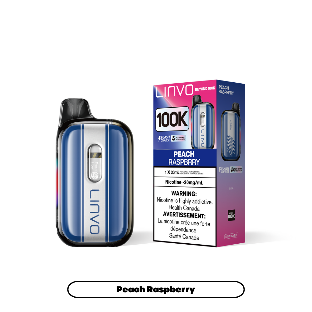 PEACH RASPBERRY - LINVO BEYOND 100K (30mL)