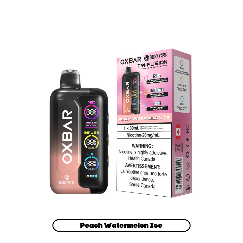 PEACH WATERMELON ICE - OXBAR TRI FUSION (30mL)