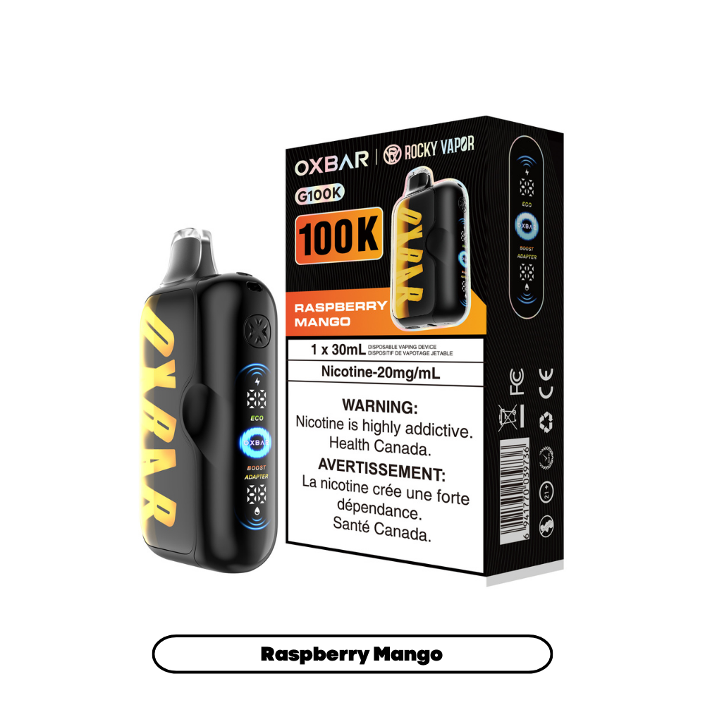 RASPBERRY MANGO - OXBAR G100K (30mL)