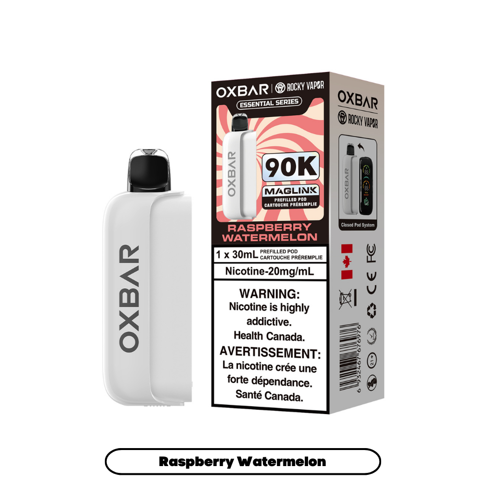 RASPBERRY WATERMELON - OXBAR MAGLINK *HYBRID DISPOSABLE* (POD ONLY) (30mL)
