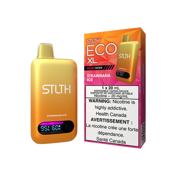STRAWNANA ICE - STLTH ECO XL DISPOSABLE (20mL)