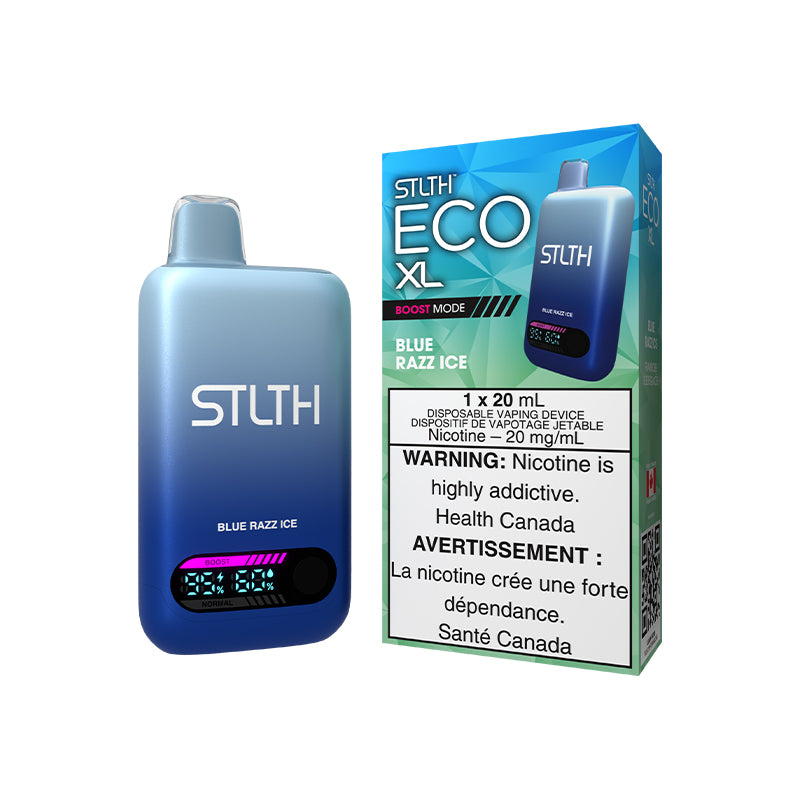 BLUE RAZZ ICE - STLTH ECO XL DISPOSABLE (20mL)