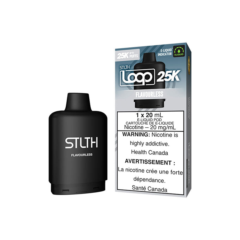 FLAVORLESS/ FLAVOURLESS - STLTH LOOP 25K (20mL) (ONTARIO)