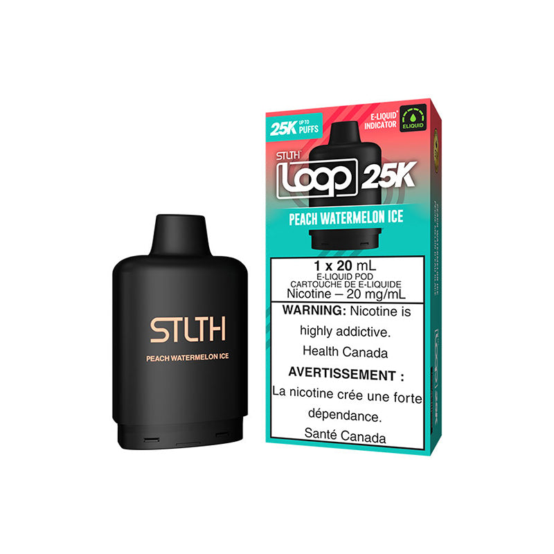 PEACH WATERMELON ICE - STLTH LOOP 25K (20mL) (ONTARIO)