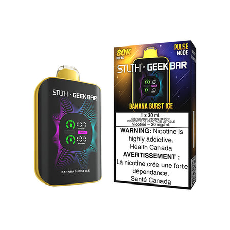 BANANA BURST ICE - STLTH X GEEK BAR DISPOSABLE (30mL)