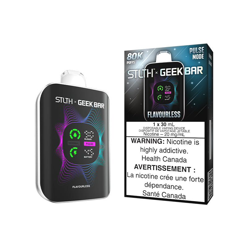 FLAVOURLESS - STLTH X GEEK BAR DISPOSABLE (30mL)