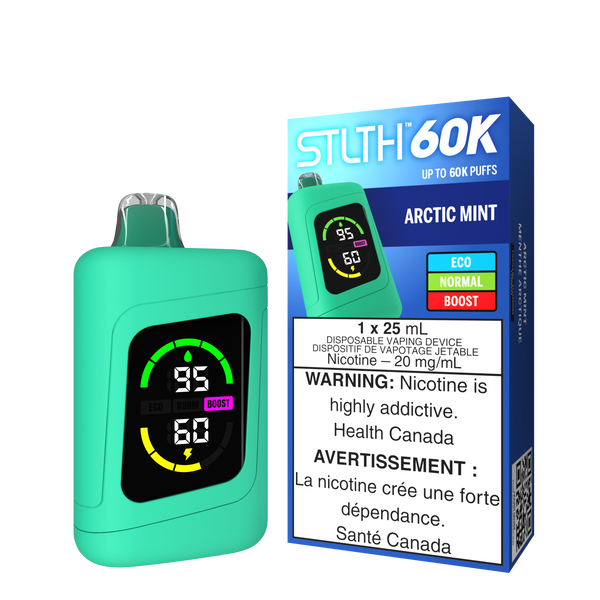 ARCTIC MINT   - STLTH 60K DISPOSABLE (ONTARIO)