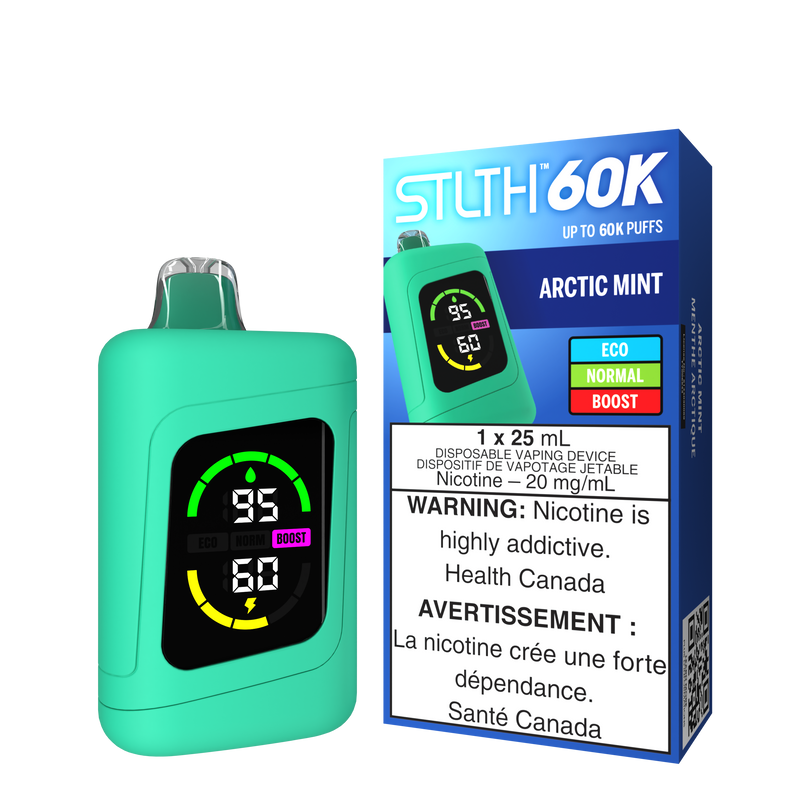 ARCTIC MINT   - STLTH 60K DISPOSABLE (ONTARIO)