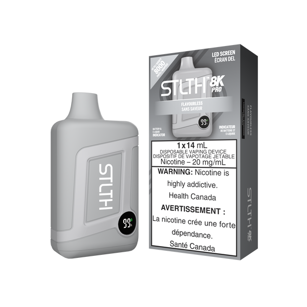 STLTH BOX 8K PRO DISPOSABLE - FLAVOURLESS (ONTARIO)