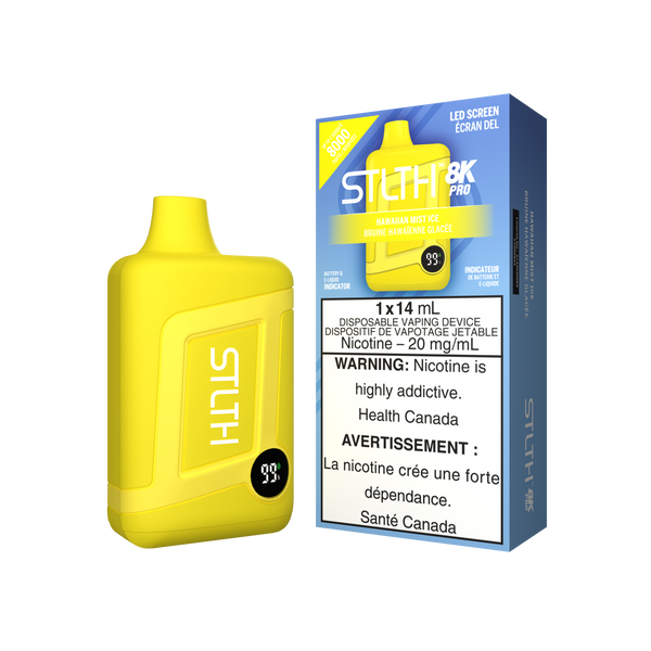 STLTH BOX 8K PRO DISPOSABLE - HAWAIIAN MIST ICE (ONTARIO)