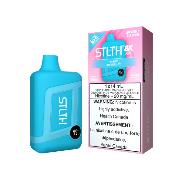STLTH BOX 8K PRO DISPOSABLE - ICE MINT (ONTARIO)