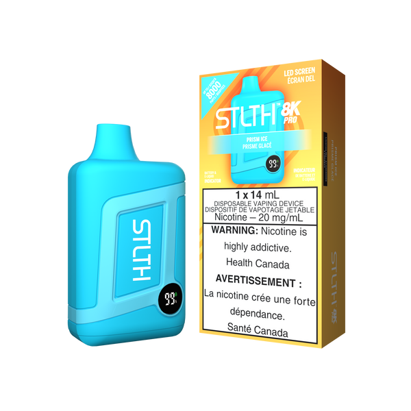 STLTH BOX 8K PRO DISPOSABLE - PRISM ICE (ONTARIO)
