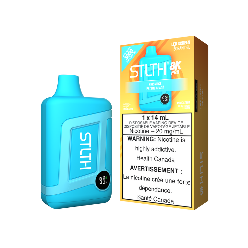 STLTH BOX 8K PRO DISPOSABLE - PRISM ICE (ONTARIO)