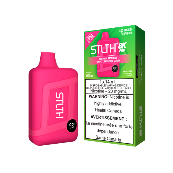 STLTH BOX 8K PRO DISPOSABLE - TROPICAL STORM ICE (ONTARIO)