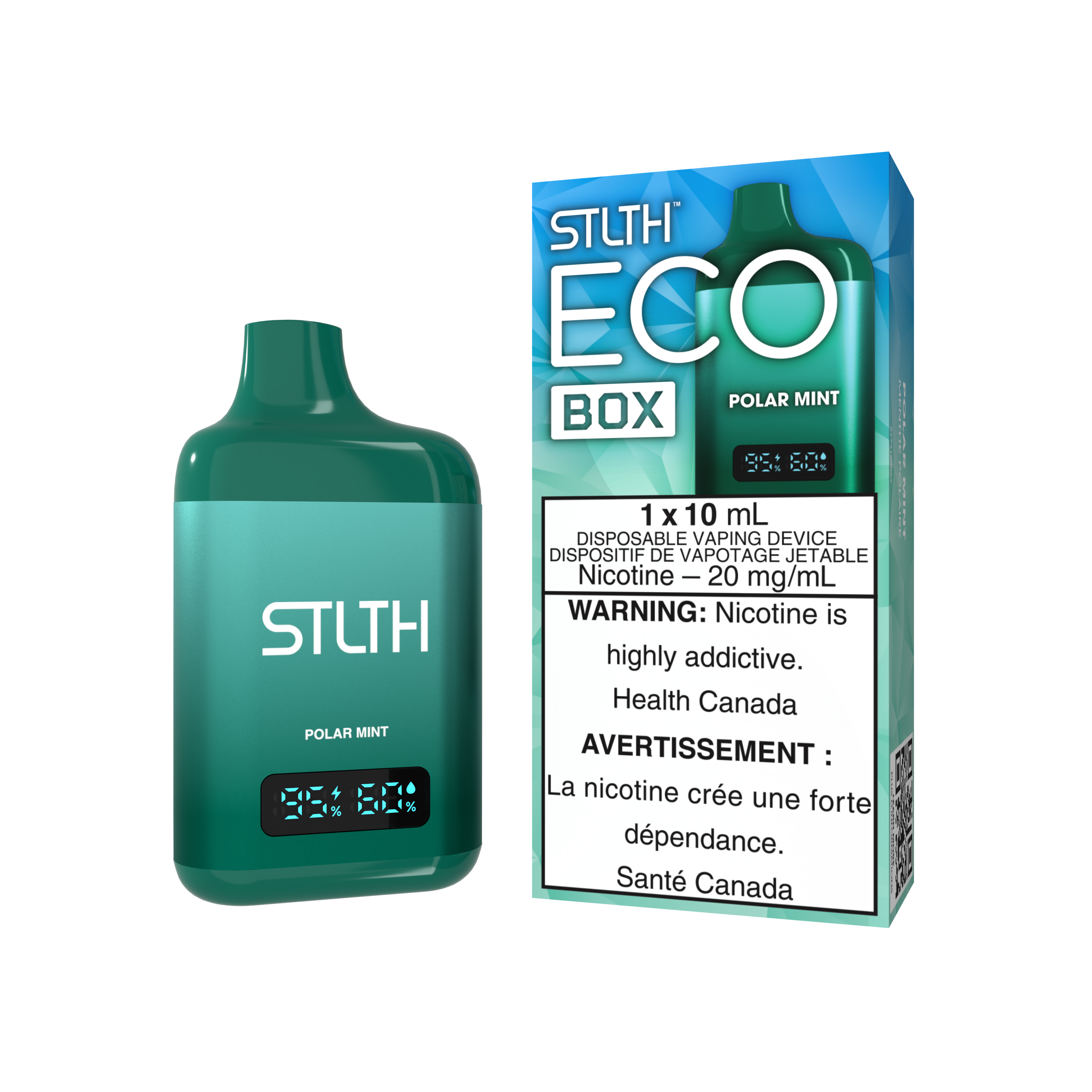 POLAR MINT - STLTH ECO BOX DISPOSABLE