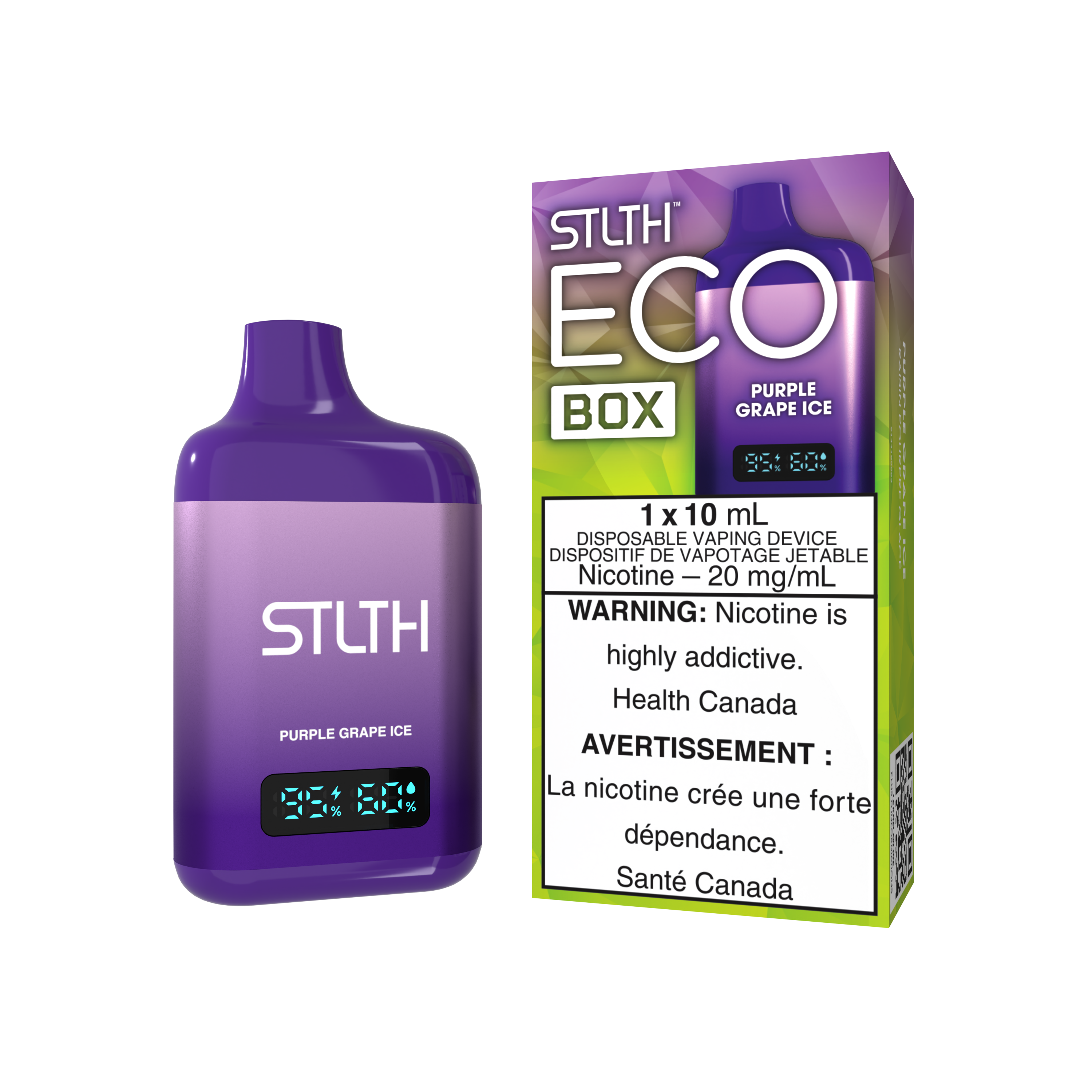 PURPLE GRAPE ICE - STLTH ECO BOX DISPOSABLE