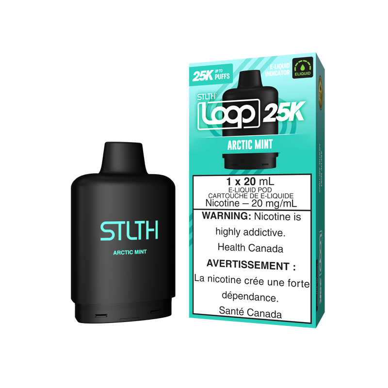 ARCTIC MINT - STLTH LOOP 25K (20mL) (ONTARIO)