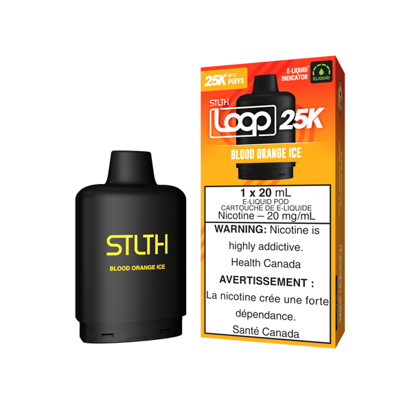 BLOOD ORANGE ICE - STLTH LOOP 25K (20mL) (ONTARIO)