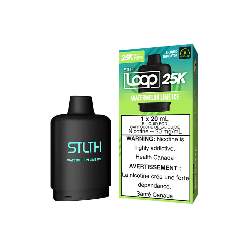 WATERMELON LIME ICE - STLTH LOOP 25K (20mL) (ONTARIO)
