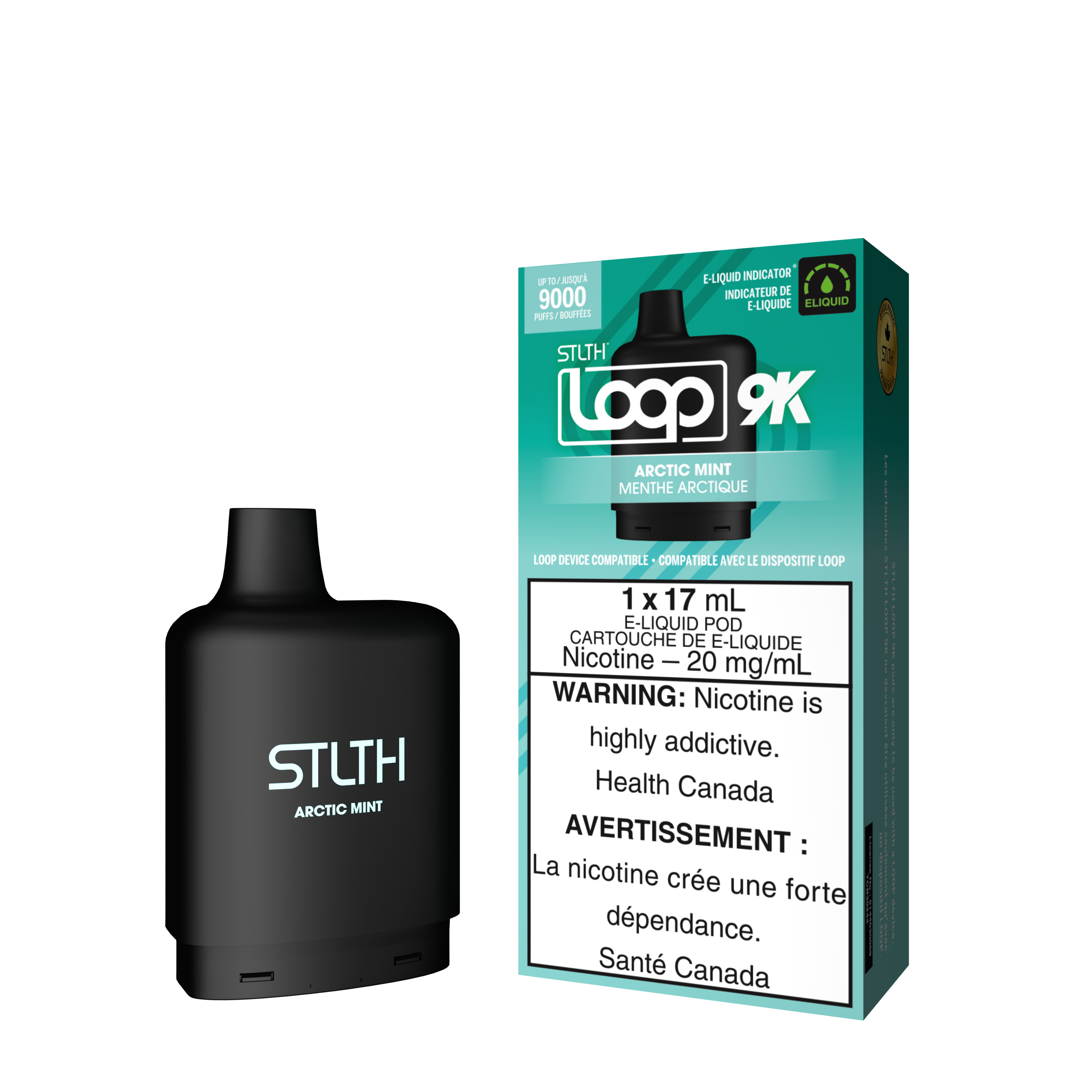 STLTH LOOP 9K POD - ARCTIC MINT (ONTARIO)
