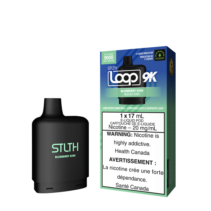 STLTH LOOP 9K POD - BLUEBERRY KIWI (ONTARIO)