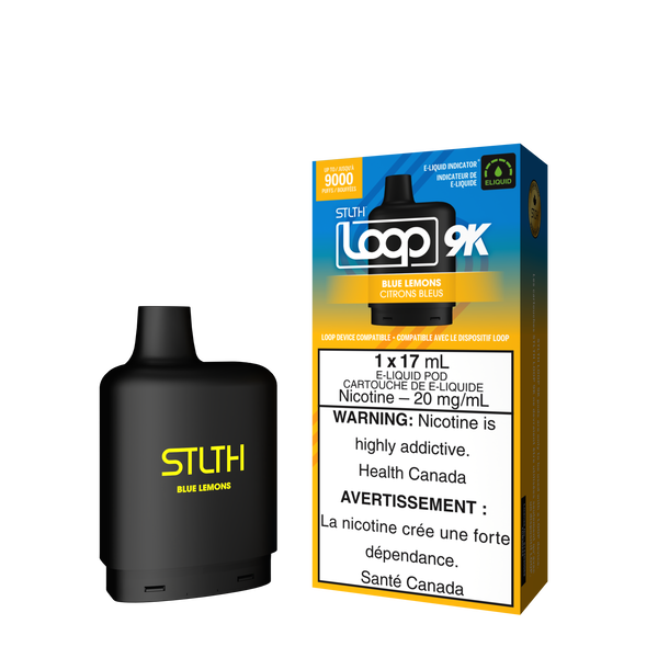 STLTH LOOP 9K POD - BLUE LEMONS (ONTARIO)