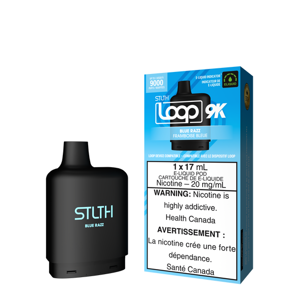 STLTH LOOP 9K POD - BLUE RAZZ (ONTARIO)