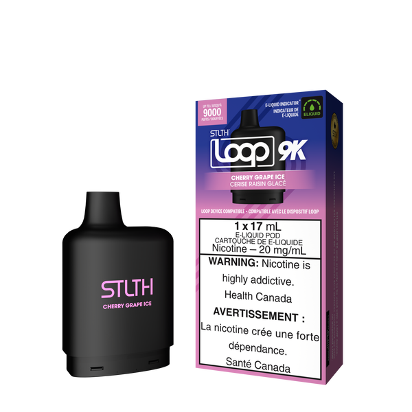 STLTH LOOP 9K POD - CHERRY GRAPE ICE (ONTARIO)