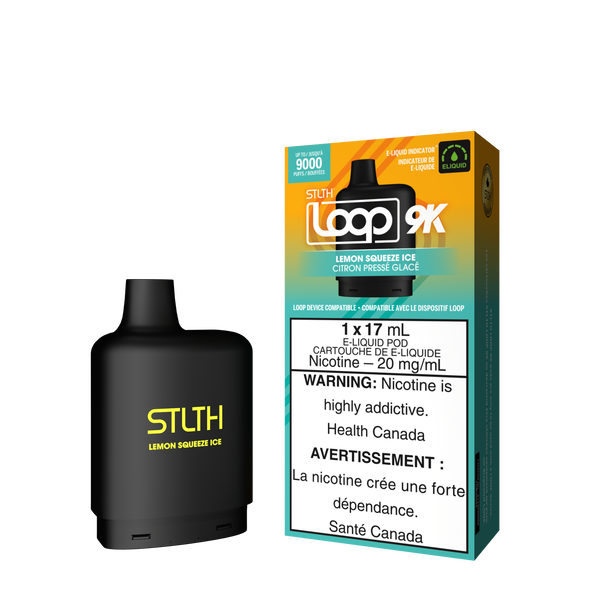STLTH LOOP 9K POD - LEMON SQUEEZE ICE (ONTARIO)