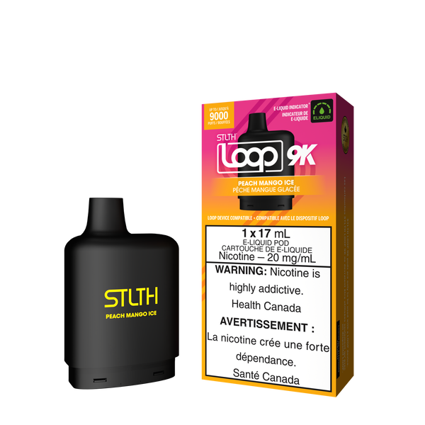 STLTH LOOP 9K POD - PEACH MANGO ICE (ONTARIO)