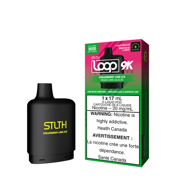 STLTH LOOP 9K POD - STRAWBERRY LIME ICE (ONTARIO)