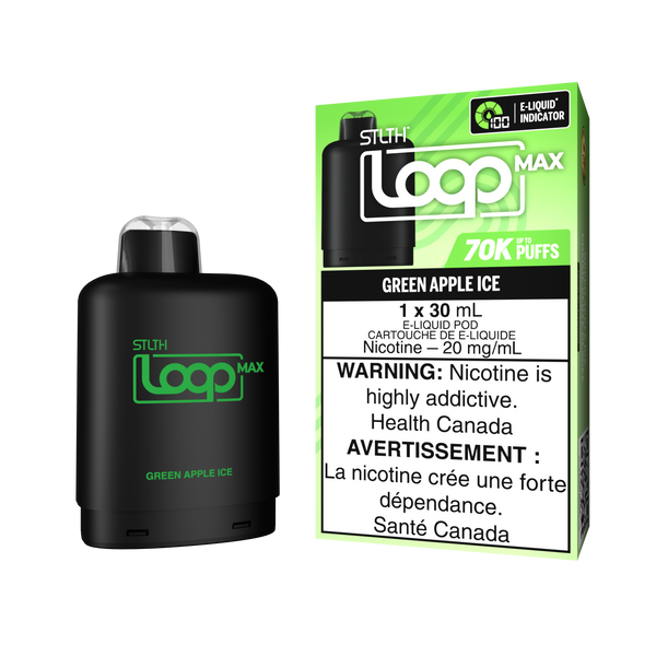 GREEN APPLE ICE - STLTH LOOP MAX (30mL) (ONTARIO)