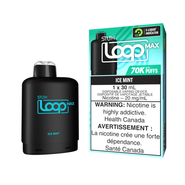 ICE MINT - STLTH LOOP MAX (30mL) (ONTARIO)
