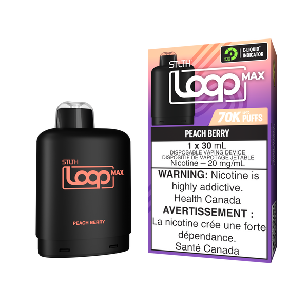 PEACH BERRY - STLTH LOOP MAX (30mL) (ONTARIO)