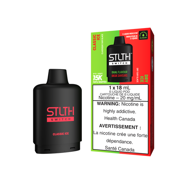 CLASSIC ICE & DRY ICE - STLTH SWITCH (18mL) (ONTARIO)