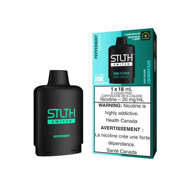 PEPPERMINT & SPEARMINT - STLTH SWITCH (18mL) (ONTARIO)