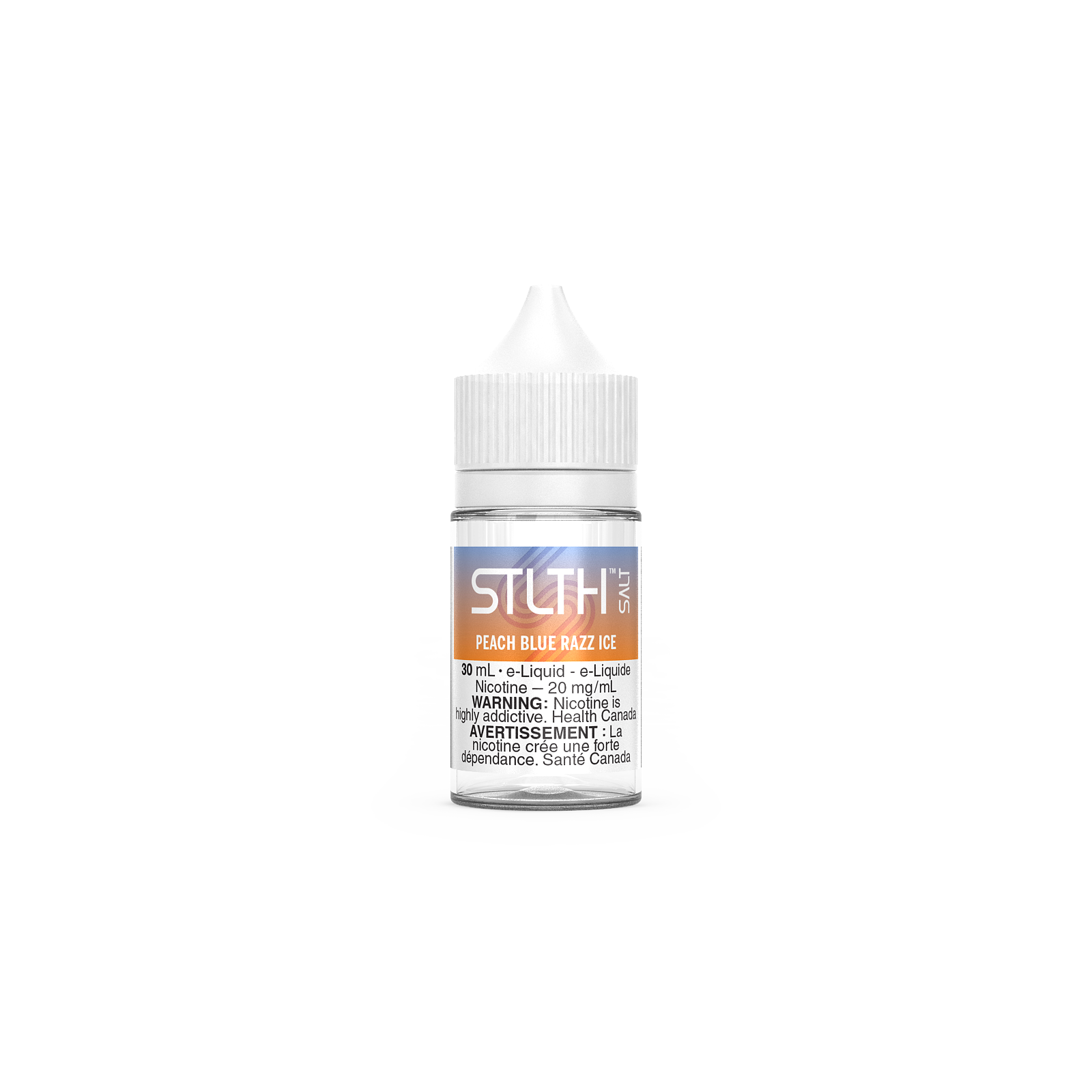PEACH BLUE RAZZ ICE BY STLTH SALT (30mL)