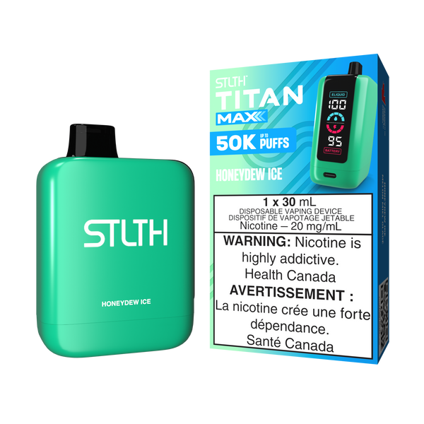 HONEYDEW ICE - STLTH TITAN MAX DISPOSABLE (30mL) (ONTARIO)