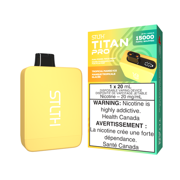 TROPICAL MANGO ICE - STLTH TITAN PRO (20mL) (ONTARIO)