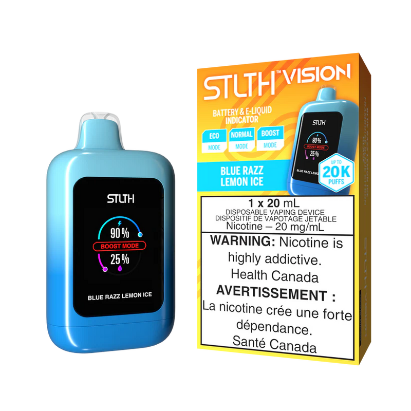 BLUE RAZZ LEMON ICE - STLTH VISION (ONTARIO)