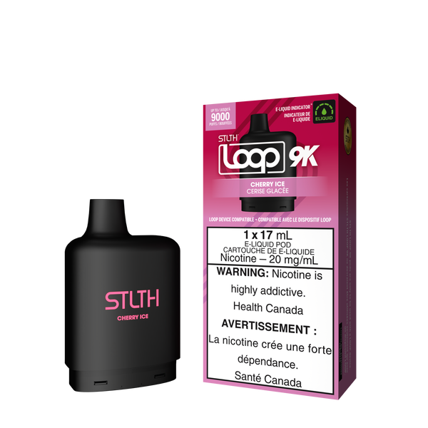 STLTH LOOP 9K POD - CHERRY ICE (ONTARIO)