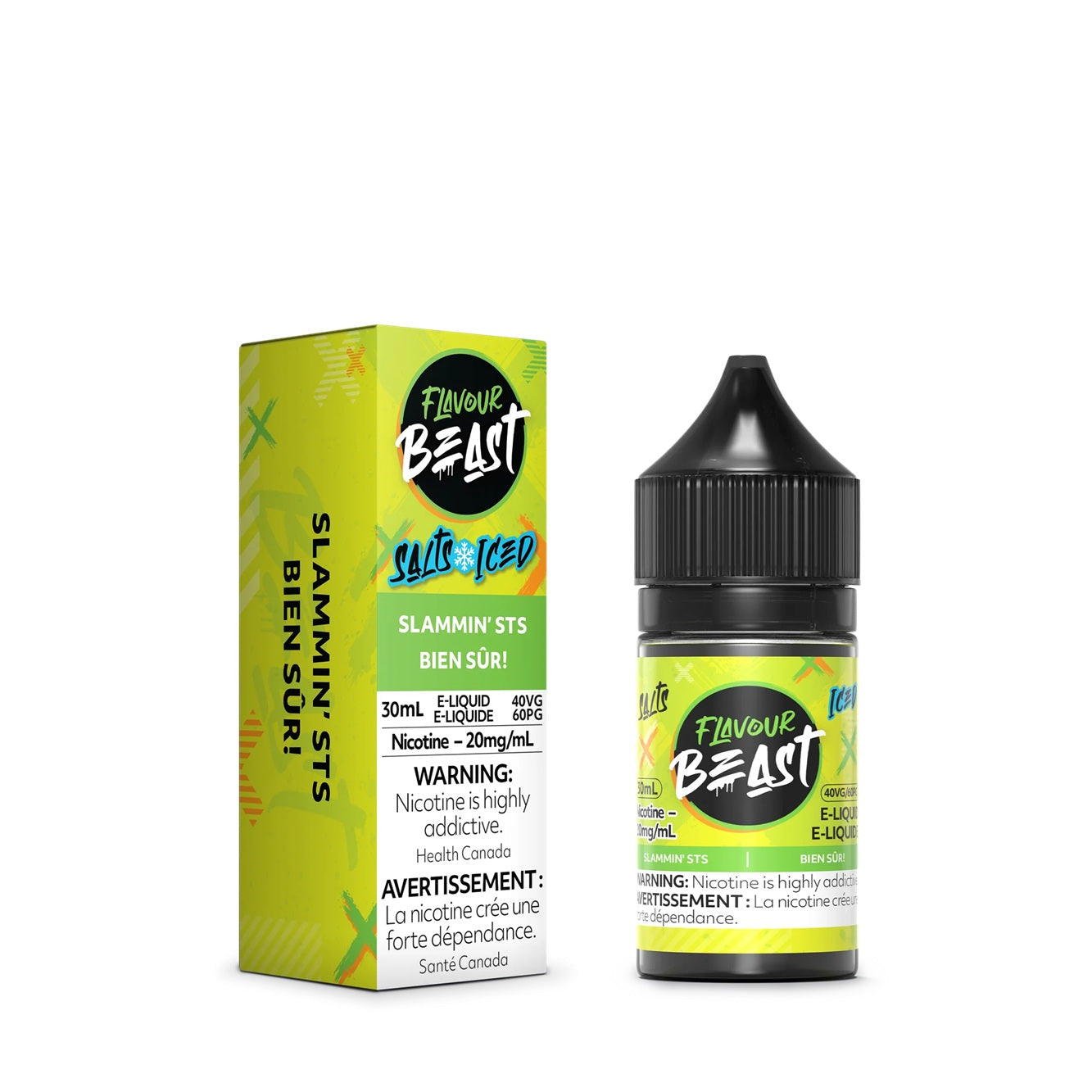 SLAMMIN' STS ICED - FLAVOUR BEAST E LIQUID (30mL)