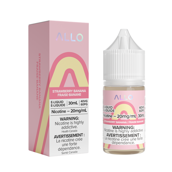 ALLO E-LIQUID - STRAWBERRY BANANA (ONTARIO)