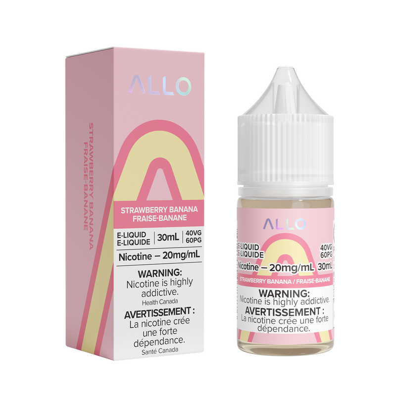 ALLO E-LIQUID - STRAWBERRY BANANA (ONTARIO)
