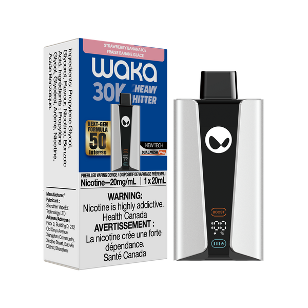WAKA HEAVY HITTER - STRAWBERRY BANANA ICE (ONTARIO)