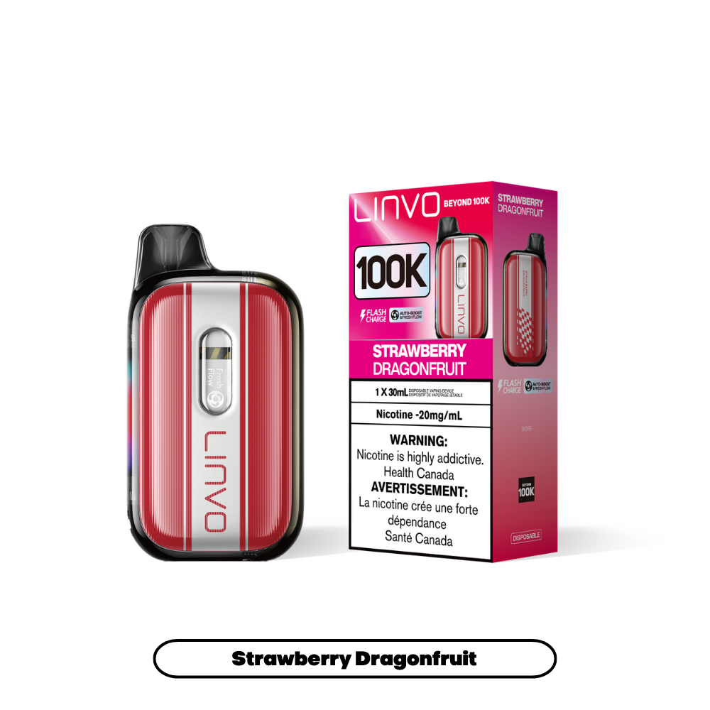 STRAWBERRY DRAGONFRUIT - LINVO BEYOND 100K (30mL)