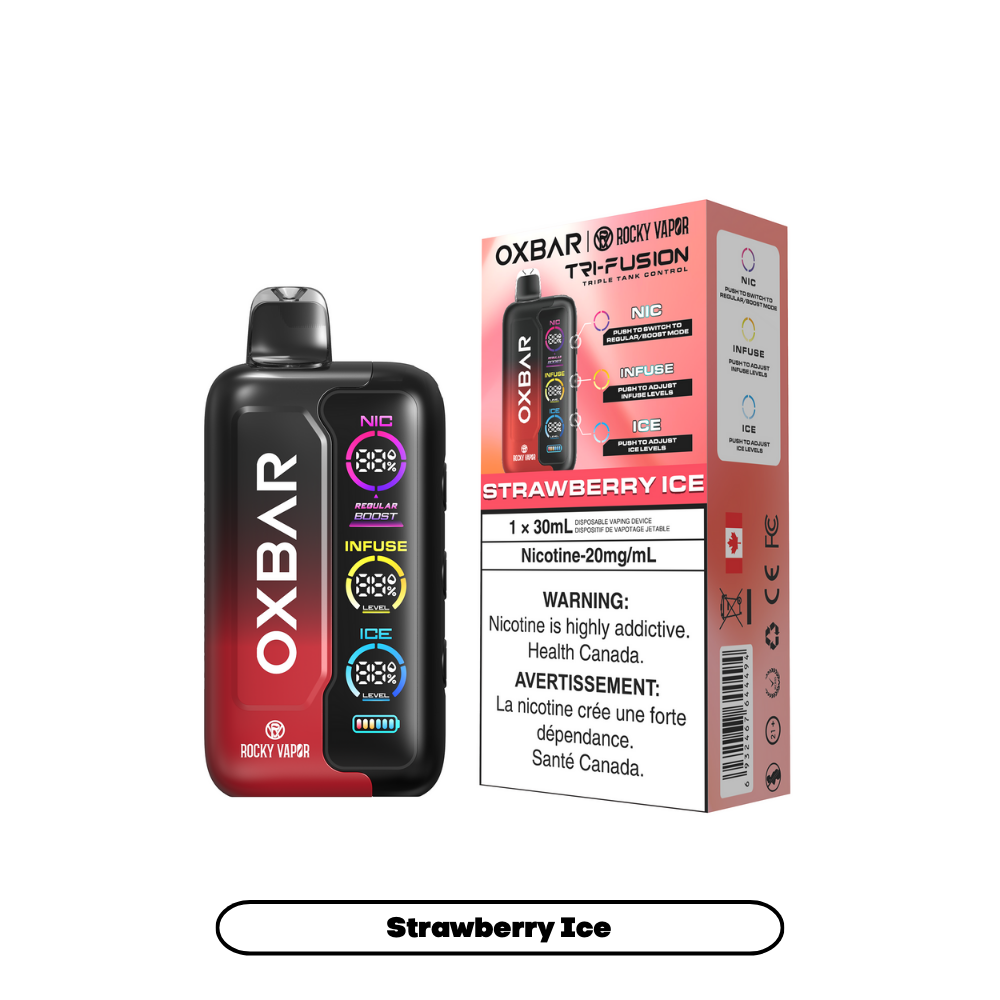 STRAWBERRY ICE - OXBAR TRI FUSION (30mL)