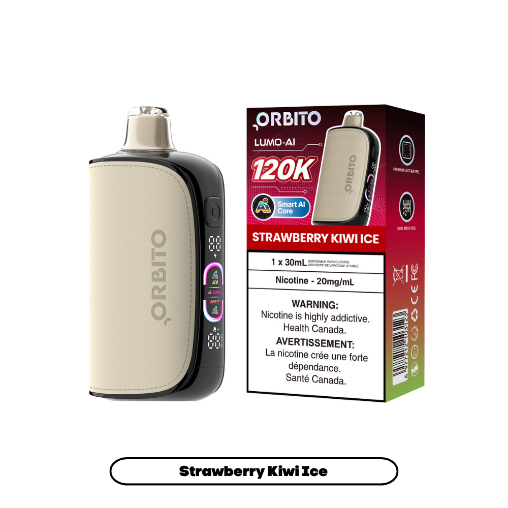 STRAWBERRY KIWI ICE - ORBITO LUMO AI 120K (30mL)
