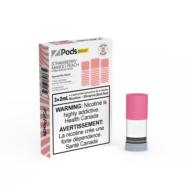 Z-PODS: STRAWBERRY MANGO PEACH (ONTARIO)