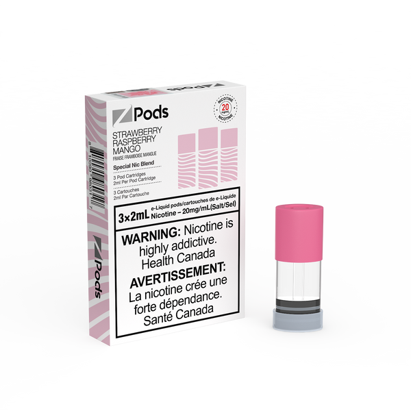 Z-PODS: STRAWBERRY RASPBERRY MANGO (ONTARIO)